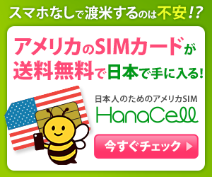 アメリカのSIMカードが送料無料で日本で手に入る