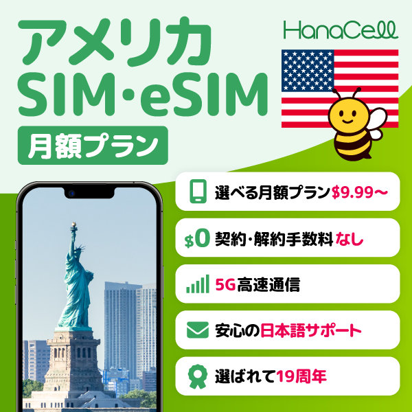 アメリカSIMの商品画像