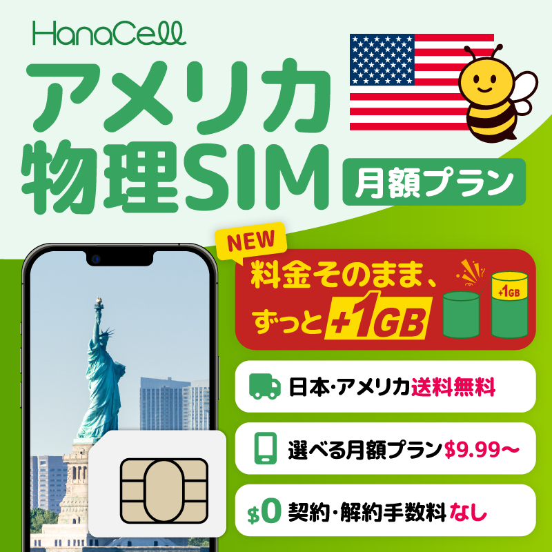 アメリカSIMの商品画像