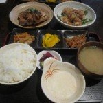 基本セットとメイン料理